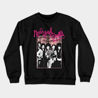 New Member Pink Colorful Crewneck Sweatshirt